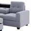 Canapé modulaire moderne avec méridienne réversible-1137089060