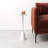 Maisel Metal and Marble Pedestal End Table-1805603046-1805603045