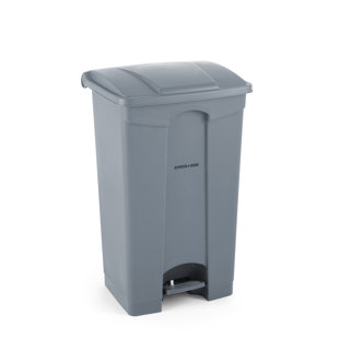 Plastic Step On Kitchen Trash Can