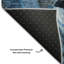 Tapis bleu Cerrito AMF558 lavable à la machine de qualité supérieure-103978583