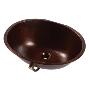 Freud 19" Undermount Bathroom Sink in Copper