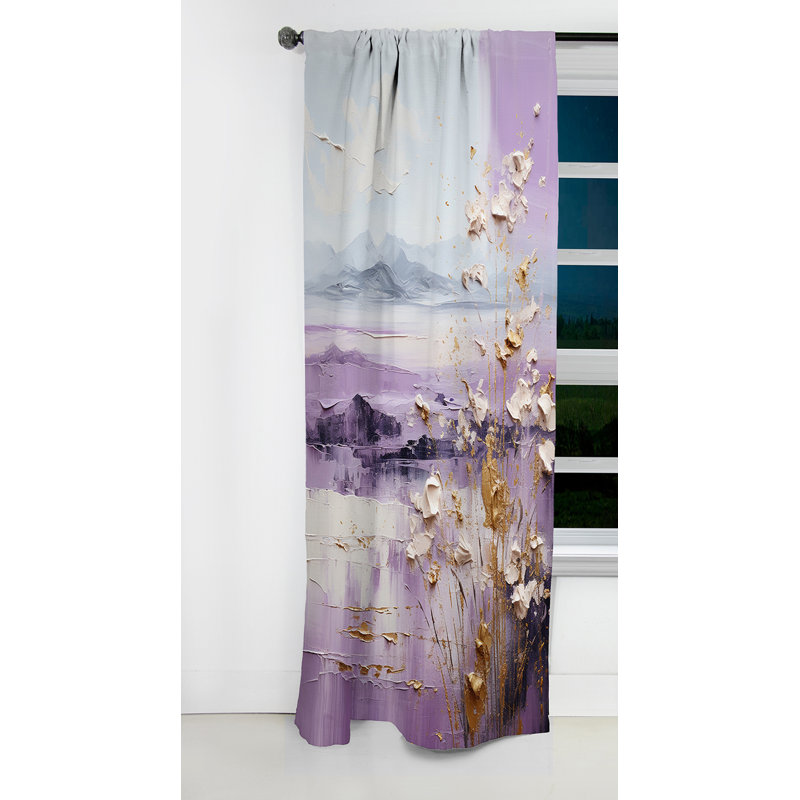 Rideau occultant en velours Lillis - 1 panneaux Lillcapes, L 52 po x L 63 po