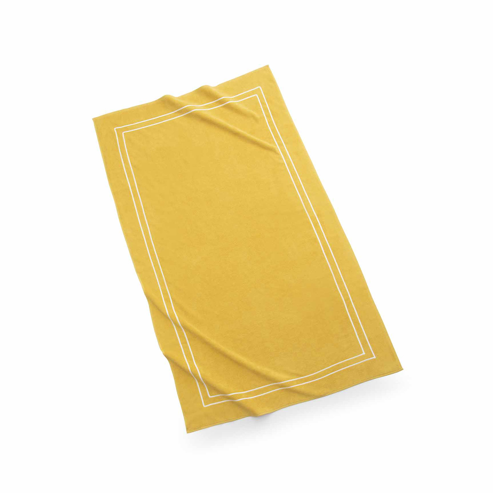 Murphie Turkish Cotton Beach Towel, Yellow