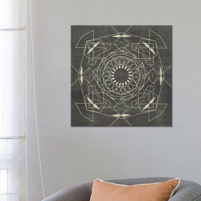 Geometric Tile V by Chariklia Zarris - Wrapped Canvas Print