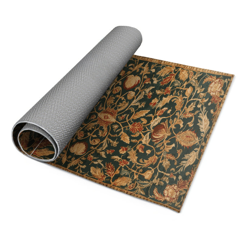 Tapis vert français intérieur et extérieur, Rectangle 5 pi x 7 pi