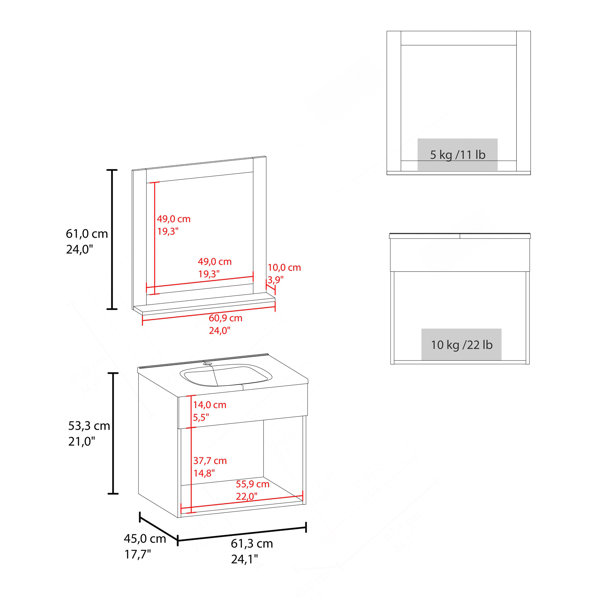 Dimensions du produit