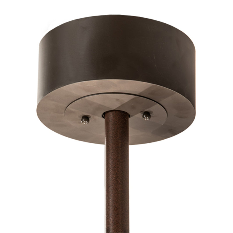Oak Leaf And Acorn Downrod Ceiling Fan