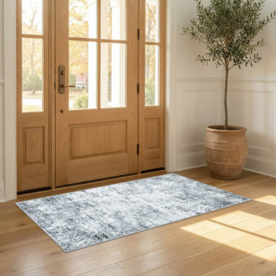 Jayden Dream Mink Printed Chenille Rugs