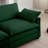 Versatile Oversized Cushioned Sofa With Multiple Ottomans For Various Uses-1433815319