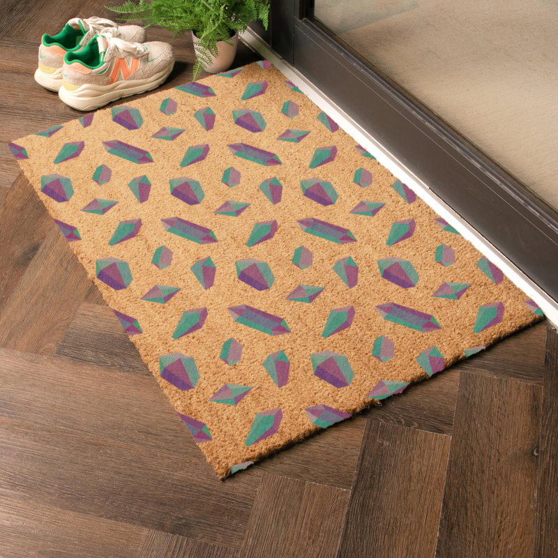 Ajaipal Non-Slip Indoor Doormat, Rectangle 90 x 60 cm