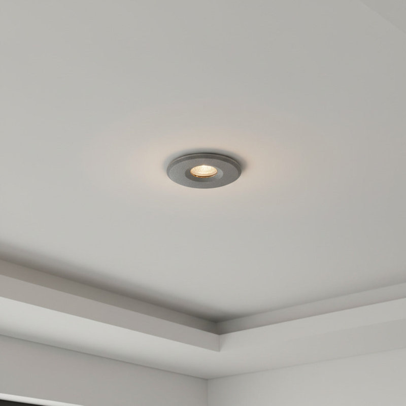 UltraBeam 3 Watt Grey Mini Ceiling Spotlight, Grey