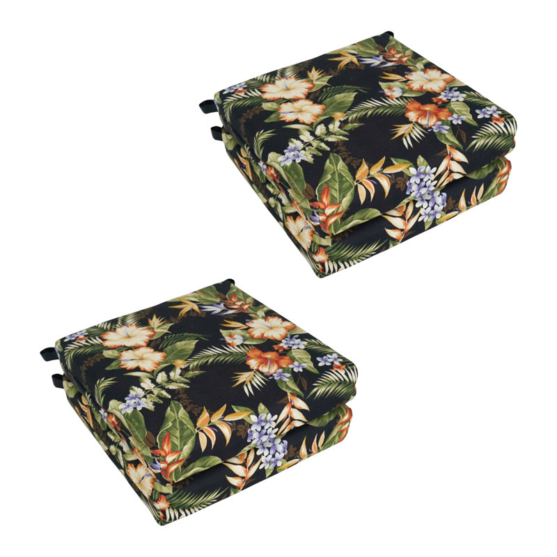 Coussin de siège intérieur / extérieur, Ébène Freeport
