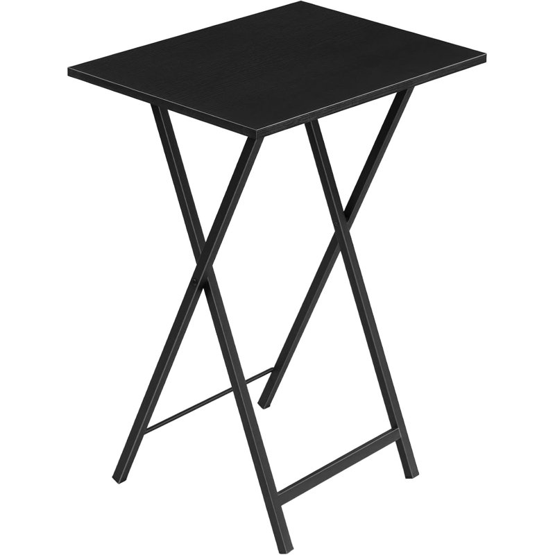 Folding TV Tray Table, Stable Snack Table for Small Space