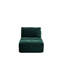 Canapé modulaire en mousse à mémoire de forme moderne, méridienne simple pour le salon, canapé modulaire Cloud pour animaux de compagnie, tissu en velours côtelé, repose-pieds mobile, aucun assemblage requis-1381129882