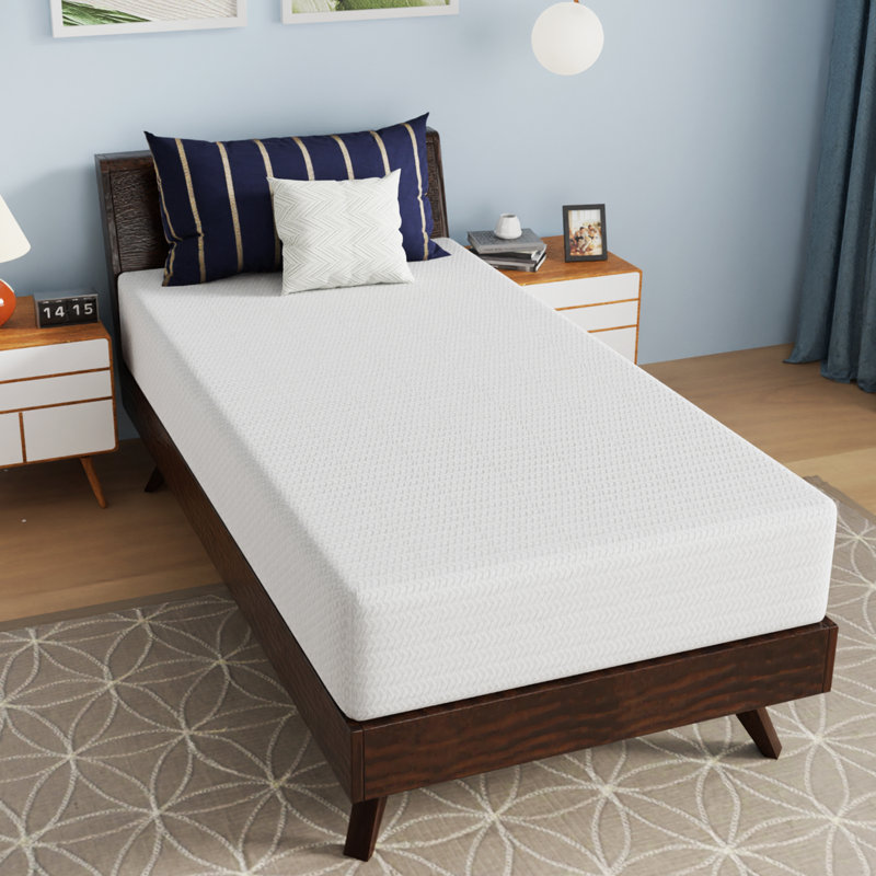 Matelas en mousse à mémoire de forme moyenne Manhattan, Lit simple, 6"