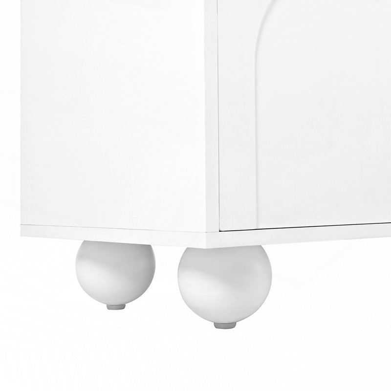 69.6'' TV Stand, White