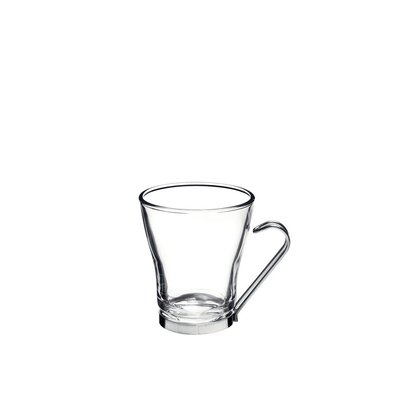 7,5 oz. Oslo Tasse à cappuccino avec poignée en acier inoxydable