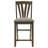 Kiser Counter Height Dining Side Chair Brown