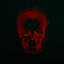 Halloween Skull Outdoor Light Show Projector - 8"