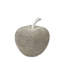 Shimeka Polyresin White Apple Modern Figurines & Sculptures for Living Room Decoration