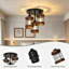 4 - Light Matte Black Pendant