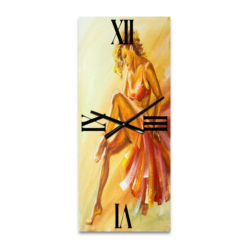 Horloge murale flamenco, Grand