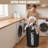 90L Laundry Basket, Waterproof Laundry Hamper, Laundry Bag with Handles, Clothes Hamper Stands Up Well, Collapsible Laundry Basket Easy Storage(Set of 2)