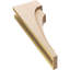 Bois de cèdre brut RiveraThane Corbel, apprêté brun clair Rivera-88290937