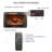 26" Infrared Heater Electric Fireplace Insert