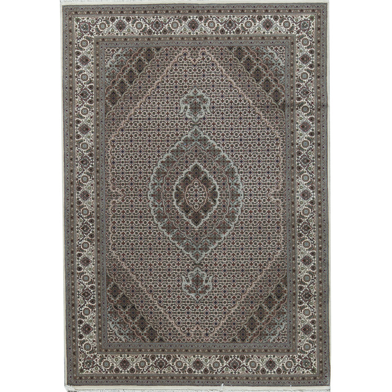 India Area Rug, Rectangle 5'7" x 8'