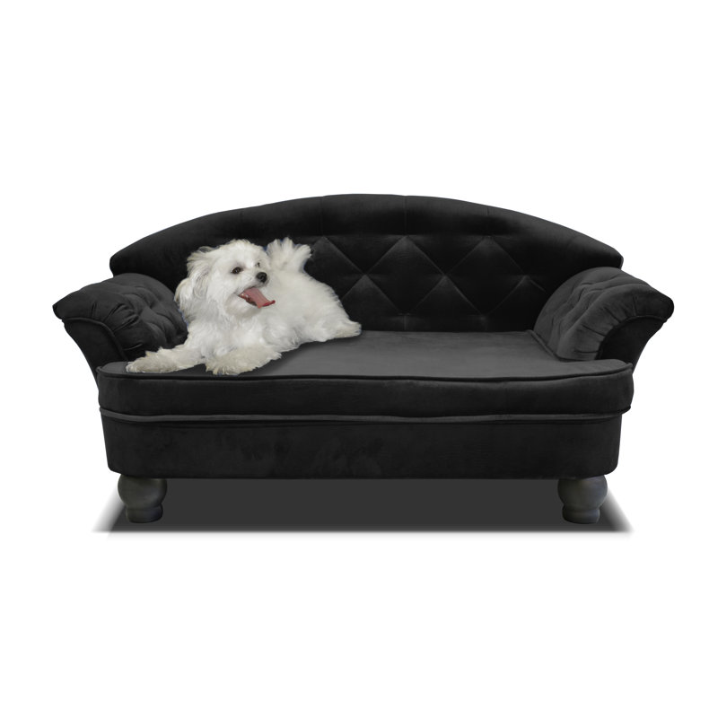 Debose Orthopedic Polyester Pet Bed, Grey