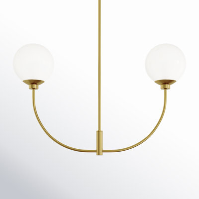Kyle 2 Light Metal Chandelier