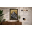 Mountain in Gold Modern - Framed Print-1398707076-1398707082