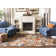 Emrick Blossom Hand Hooked Wool/Cotton/Latex Floral Rug in Brown