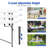 47.5'' Rectangular Adjustable Folding Table