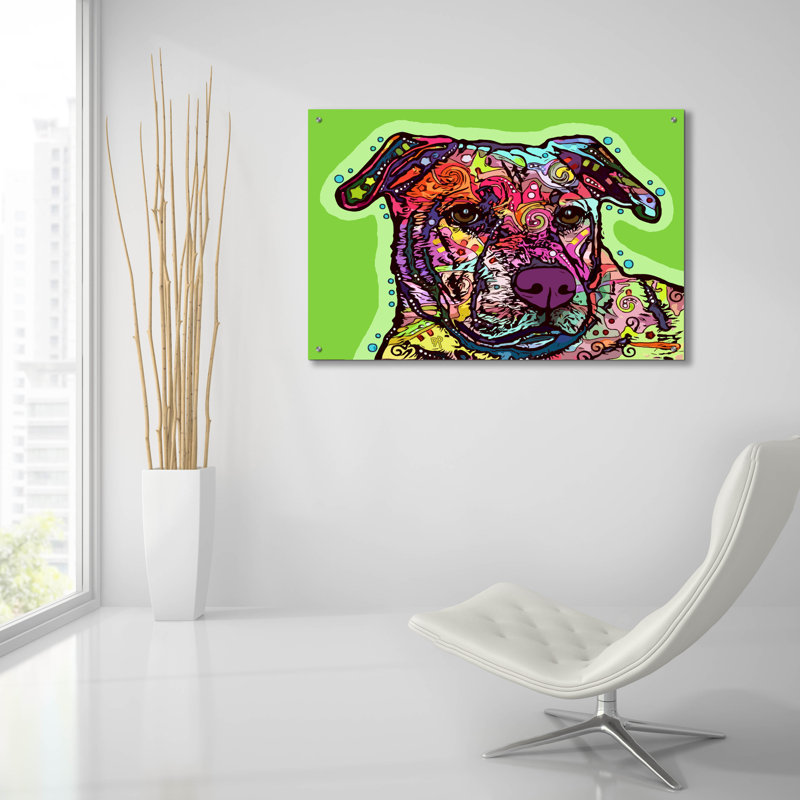 «Look Of Love» par Dean Russo, H 24 po x l 36 po x P 0,2 po