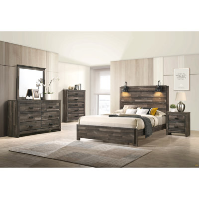 Mobilier de chambre à coucher 1 tiroir à cinq tiroirs de rangement en bois