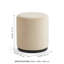Modern Velvet Upholstered Ottoman Footstool Accent Pouffe for Living Room or Bedroom-1727335816