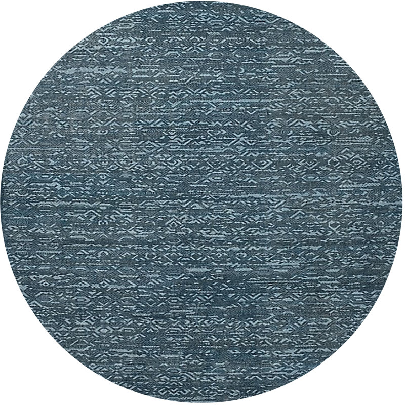 Nome Oriental Indoor Rug, Round 7'
