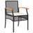 Latitude Run® Patio Dining Set With Cushions Poly Rattan-410772104-410772117-410772116