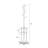 Freestanding Coat Rack, Wood Rotary Coat Hall Tree Stand With 3 Tiers Storage Display Shelf And 6 Hanging Handles For Entryway Bedroom Corner Office Garment Clothes Holder-1409697888