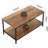 2-Tier Coffee Table For Living Room Farmhouse Style Centre Table With Storage Shelf Rectangle Wood Table For Large Or Small Spaces Apartment Home Office, Easy Assembly-1079822877