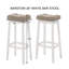 Tabourets de bar avec coussin LuXeo Barstow-1289329413-1289329464