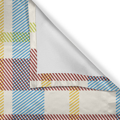 Semi Sheer Curtain Pair