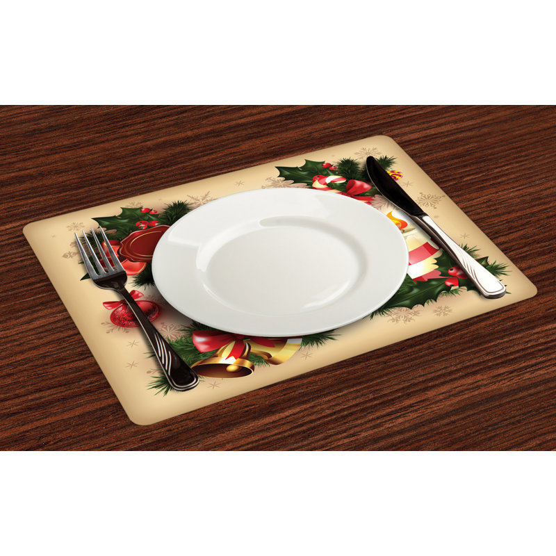 Nell Christmas Ornaments Placemat
