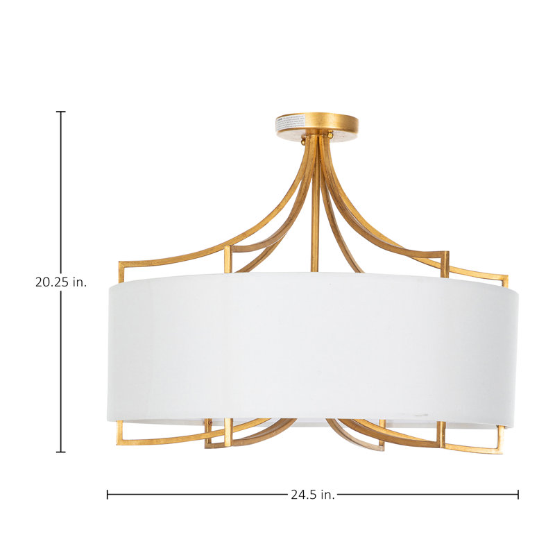 Lacey Semi Flush Mount