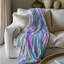 Couverture subtile Sherpa 1 pièce Subtil Glow Floral-281645211