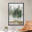 Paysage de forêt Woodland «Green Pastel Watercolor Tree Forest Nature» sur-99141570-99141571