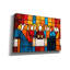 Art mural sur toile, "Strain Glass Last Supper" par Rich Monet-326324707
