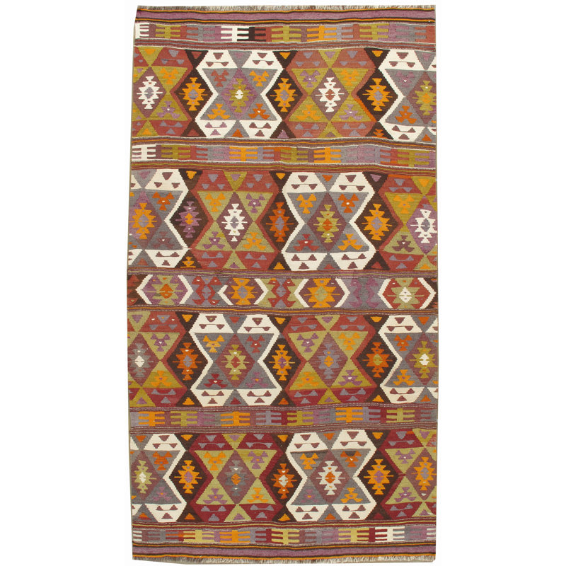 Tapis turc rétro Kilim